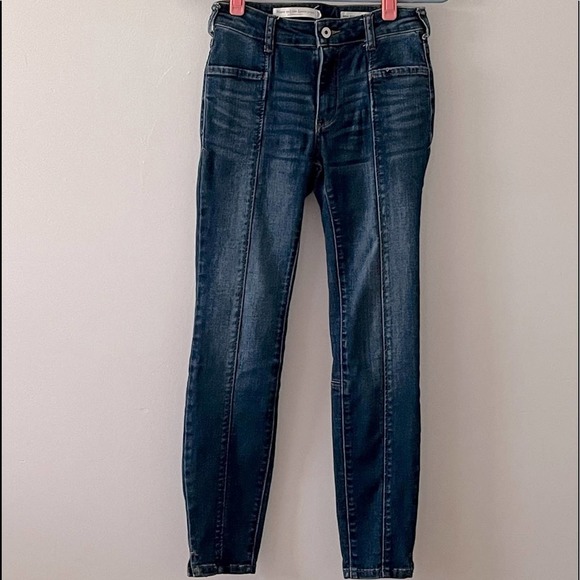 Pilcro and the Letterpress High-Rise Denim Legging sz 26 - Picture 1 of 13